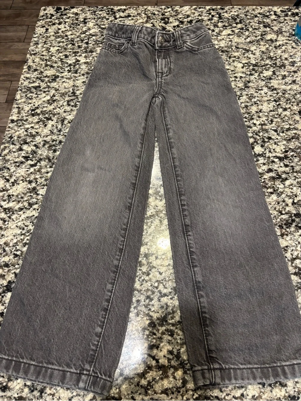 Cat & Jack Light Blue Slim wide leg  girls Jeans